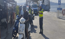 Çanakkale’de motosiklet ve motorlu bisiklet denetimleri artırıldı