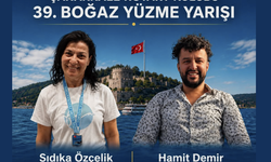 Hamit Demir ve Sıdıka Özçelik, Çanakkale Boğazı’nda birlikte kulaç atacak