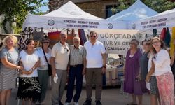 Gökçeada’da kadınların el emeği meydana taşındı!