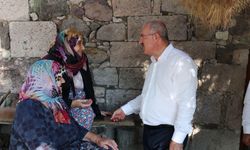 Vali Toraman Ayvacık’ta Büyükhusun ve Kuruoba köylerini ziyaret etti