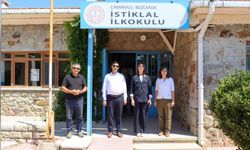 İl Millî Eğitim Müdürü Mine Hayta’dan Bozcaada’da okul ziyareti