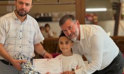 Çanakkale’de Yaz Kur’an Kursunu Başarıyla Tamamlayan Öğrencilere Teşekkür Belgesi