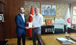 Lapseki İlçe Müftüsü Rahmi Temiz’den İl Müftüsü Topçu’ya ziyaret