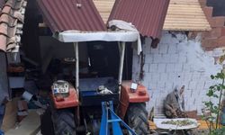Traktörün freni patladı: 1 ölü