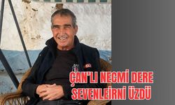 Çanlı Necmi Dere Hayatını Kaybetti