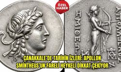 Çanakkale’de tarihin izleri: Apollon Smintheus’un fareli heykeli dikkat çekiyor