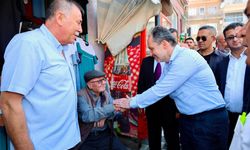 Fatih Erbakan Ayvacık’ta esnaf ve vatandaşlarla buluştu