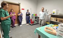 Çan Devlet Hastanesi’nde tehlikeli madde döküntü kitleri eğitimi