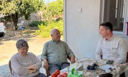 Pınarbaşı Köyü’nde şehit yakını, gazi ve hanelere ziyaret