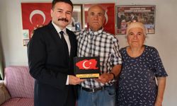 Kaymakam Acar’dan Kıbrıs gazilerine vefa ziyareti