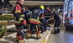 Bandırma-Bursa yolunda iki araç çarpıştı, kameralar saniye saniye kaydetti