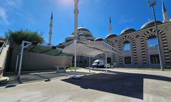 Çanakkale Belediyesi'nden camilere tente desteği!