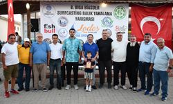Biga Aksaz sahilinde Surfcasting heyecanı!