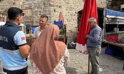 Bozcaada'da pazar denetimi!