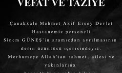 Çanakkale'de sağlık camiasının acı günü!