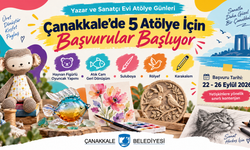 Çanakkale’de sanat ve geri dönüşüm bir arada: 5 farklı atölye için başvurular başlıyor