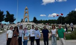 Palyatif bakım hemşireliği kursiyerleri Çanakkale Şehitlikleri’ni gezdi