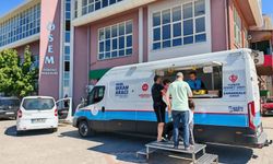 TDV Çanakkale Şubesi mobil ikram aracı sahada