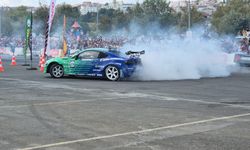 Tekirdağ’da nefes kesen drift şovu!