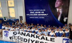 Çanakkale Belediyespor’un minik yüzücülerinden 55 madalya