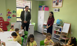 Gelibolu’da İlçe Milli Eğitim Müdürü Aydın’dan Miniklere Ziyaret