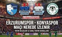 Erzurumspor Konyaspor maçı nerede izlenir, şifresiz canlı hangi kanalda?