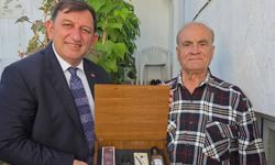Gökçeada'da anlamlı ziyaret!
