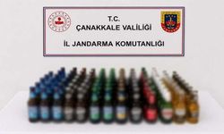 Çanakkale’de kaçakçılık operasyonu; Kaçak içkilere el konuldu!