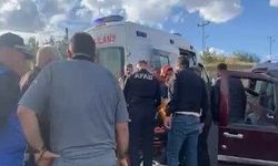 Kars'ta trafik kazası: 2 yaralı!
