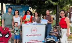 Çanakkale’de Halk Sağlığı Haftası dolu dolu geçiyor