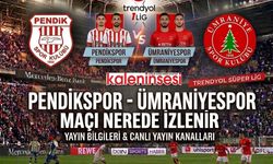 Pendikspor Ümraniyespor maçı nerede izlenir, şifresiz canlı hangi kanalda?