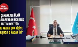 ÇANAKKALE ÜLKÜ OCAKLARI’NDAN ÜCRETSİZ EĞİTİM DESTEĞİ:  “NE KADAR ÇOK KİŞİYE ULAŞIRSA O KADAR İYİ”