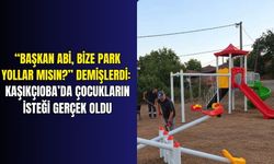 “Başkan abi, bize park yollar mısın?” demişlerdi: Kaşıkçıoba’da çocukların isteği gerçek oldu