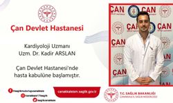 Çan Devlet Hastanesi’nde kardiyolojiye yeni uzman