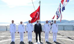 Vali Toraman’dan TCG Sancaktar’a ziyaret