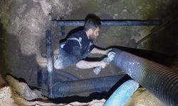 Eceabat’ta su hattı arızası giderildi