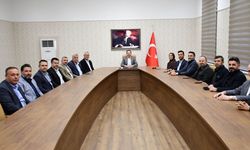 Biga Kaymakamı Kayabaşı, Ticaret ve Sanayi Odası Başkan Adayı Güremen’i kabul etti