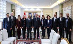 Çanakkale Barosu’nun yeni yönetimi Vali Toraman’ı ziyaret etti