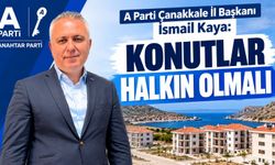 Kaya:“Bu Evlerde Kimler Yaşayabilecek?”