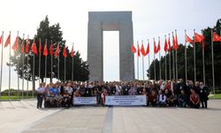 Şehit ailelerinden Çanakkale ziyareti