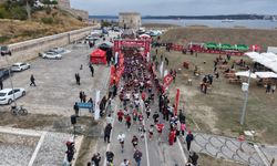 Tarihi Alan’da düzenlenen Uluslararası Gelibolu Maratonu sona erdi