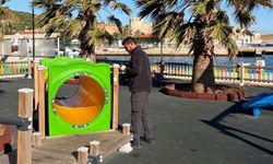 Ada’da hasarlı parklar ekipmanları elden geçirildi