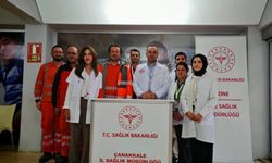 Ezine’de fabrika çalışanlarına sağlıklı yaşam takibi yapıldı
