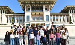 Çanakkale Anadolu Lisesi öğrencileri Ankara'da