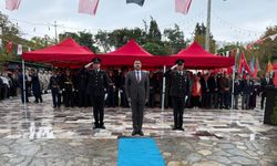 Ayvacık’ta Cumhuriyet Bayramı için çelenk sunma töreni düzenlendi