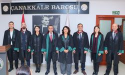 Çanakkale Barosu'nda yemin töreni!