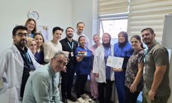 Biga'da palyatif bakım ekibine teşekkür belgesi!