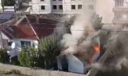 Bingöl’de odunluk yangını büyümeden söndürüldü