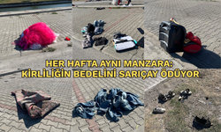 Her hafta aynı manzara: Kirliliğin bedelini Sarıçay ödüyor
