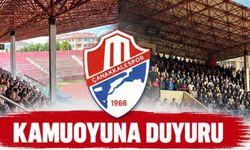 Çanakkalespor Kulübü Yönetim Kurulu'ndan sert açıklama; “Çanakkalespor birkaç kişinin değil, bütün Çanakkale’nindir”